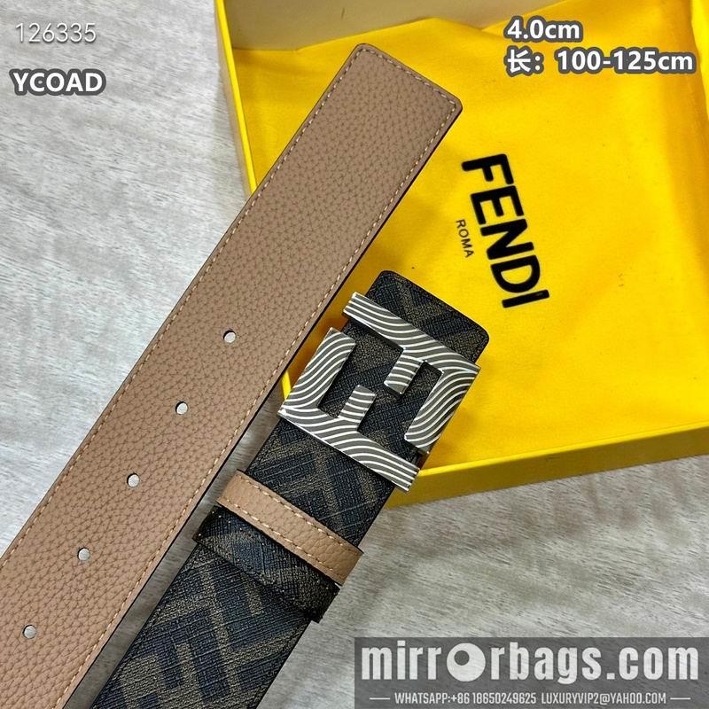 Replica Fendi belt 40mmX100-125cm  8L08