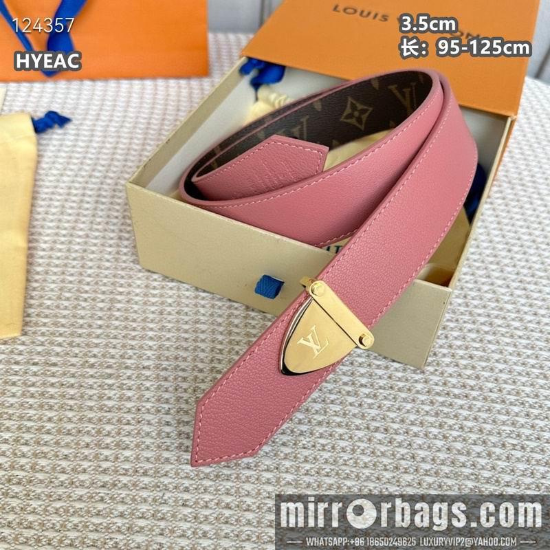 Replica LV belt 35mmX95-125cm 8L15