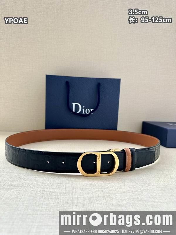 Replica Dior belt 35mmX95-125cm 8L43