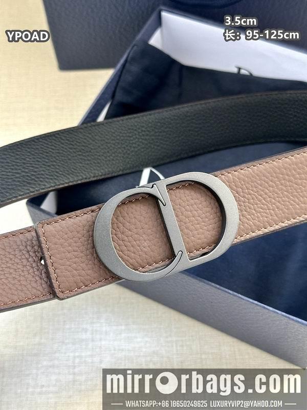 Replica Dior belt 35mmX95-125cm 8L40