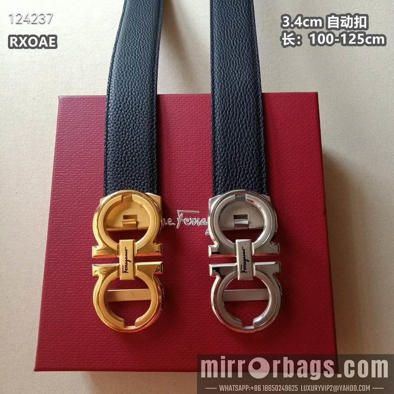 Replica Ferragamo belt 34mmX100-125cm 8L08