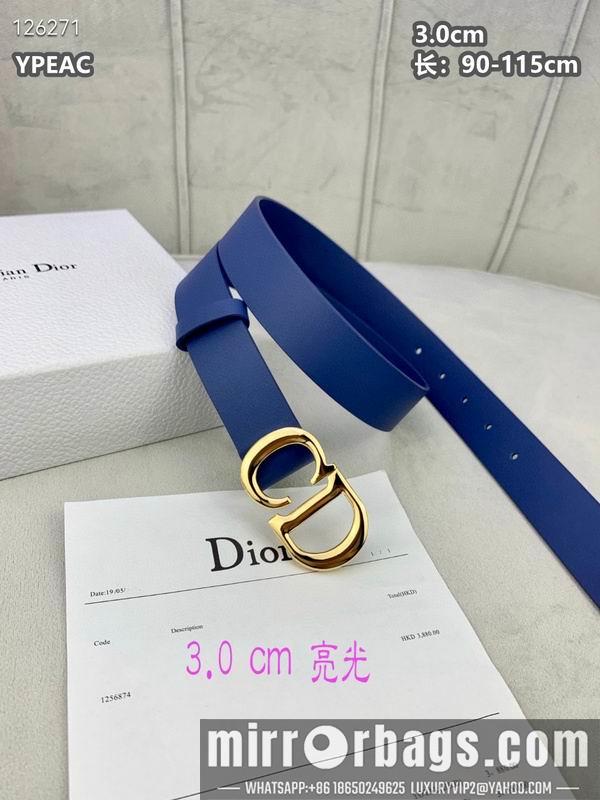 Replica Dior belt 30mmX90-115cm 8L111004