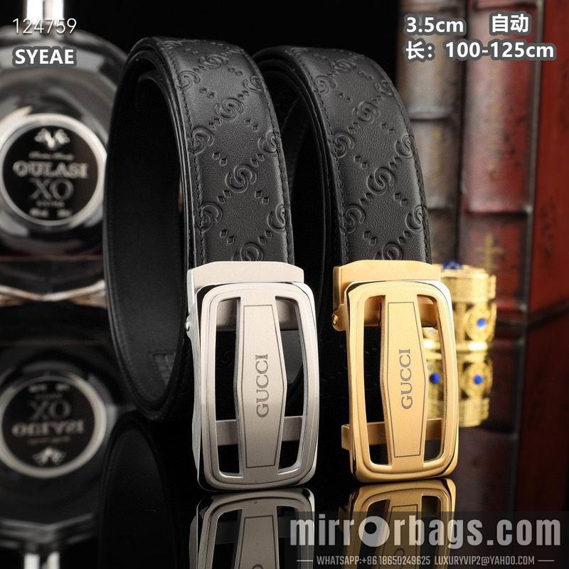 Replica Gucci belt 35mmX100-125cm 8L19