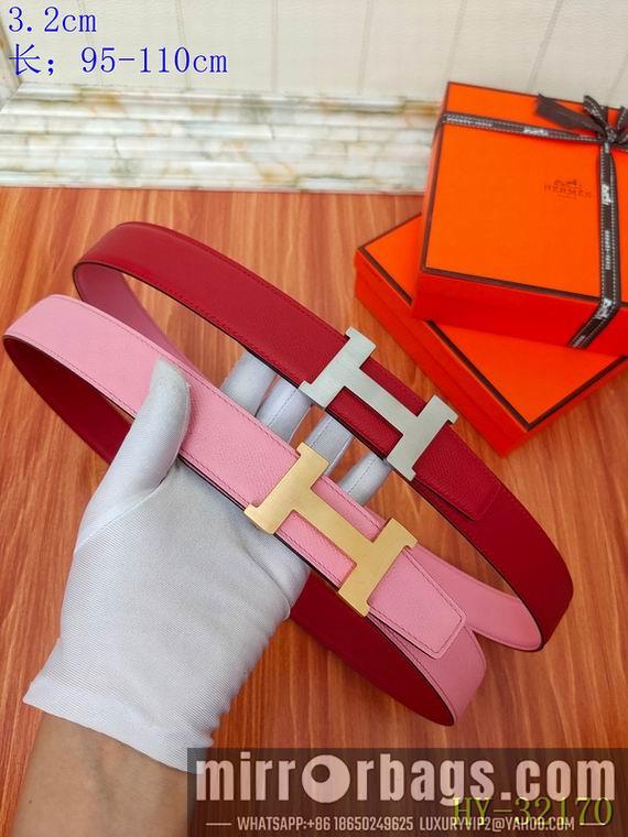 Replica Hermes Belt 32mmX95-110cm 8L08