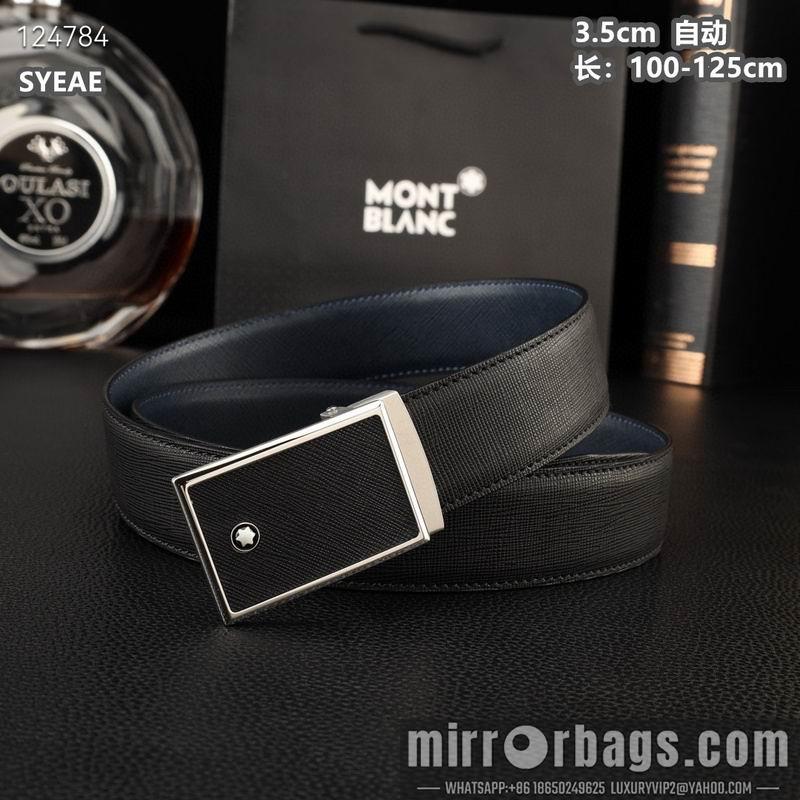 Replica Montlanc belt 35mmX100-125cm 8L30