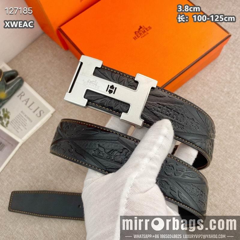 Replica Hermes belt 38mmX100-125cm 8L39