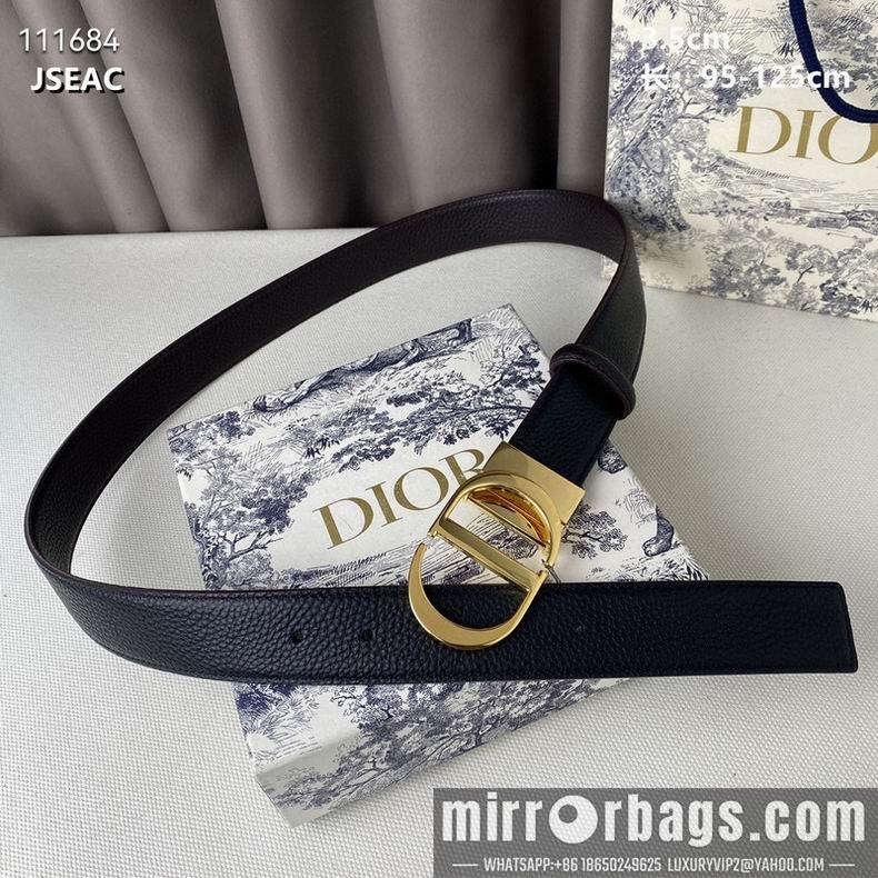 Replica Dior Belt 35mm 95-125cm 8L09