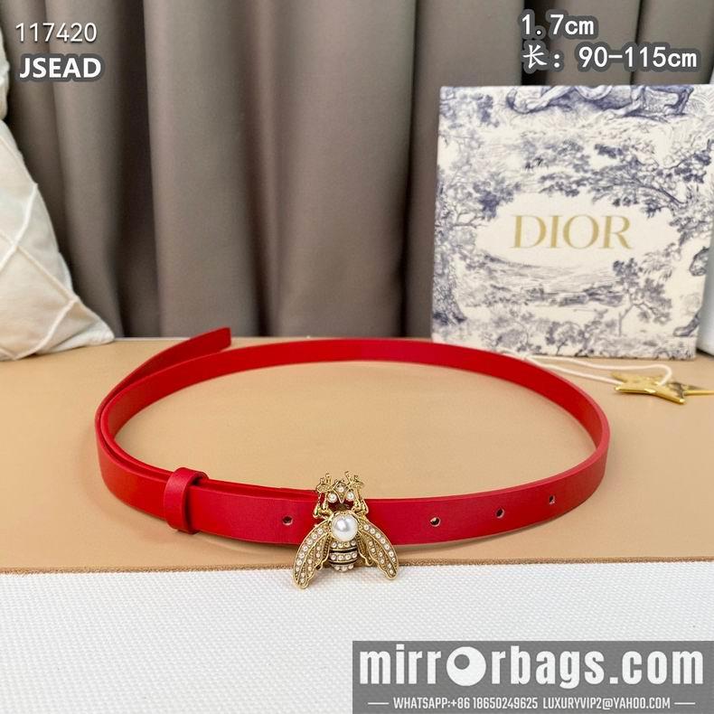 Replica Dior belt 17mmX90-115cm 8L02