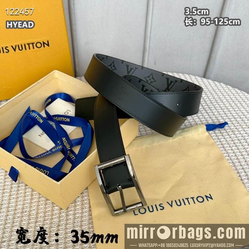 Replica LV belt 35mmX95-125cm 8L32