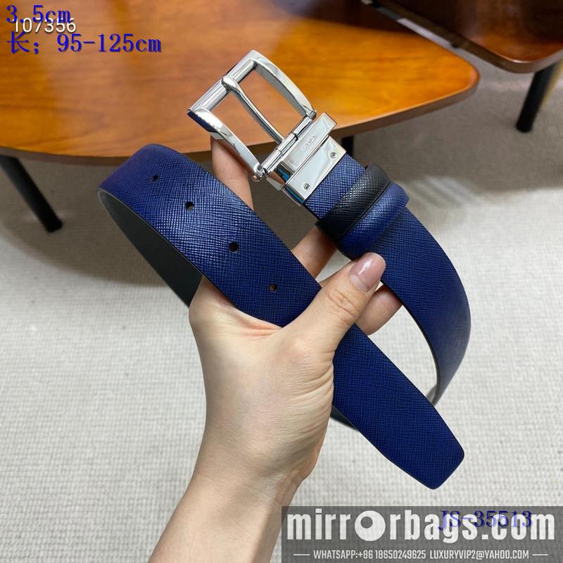 Replica Prada belt 35mmX95-125CM 8L01