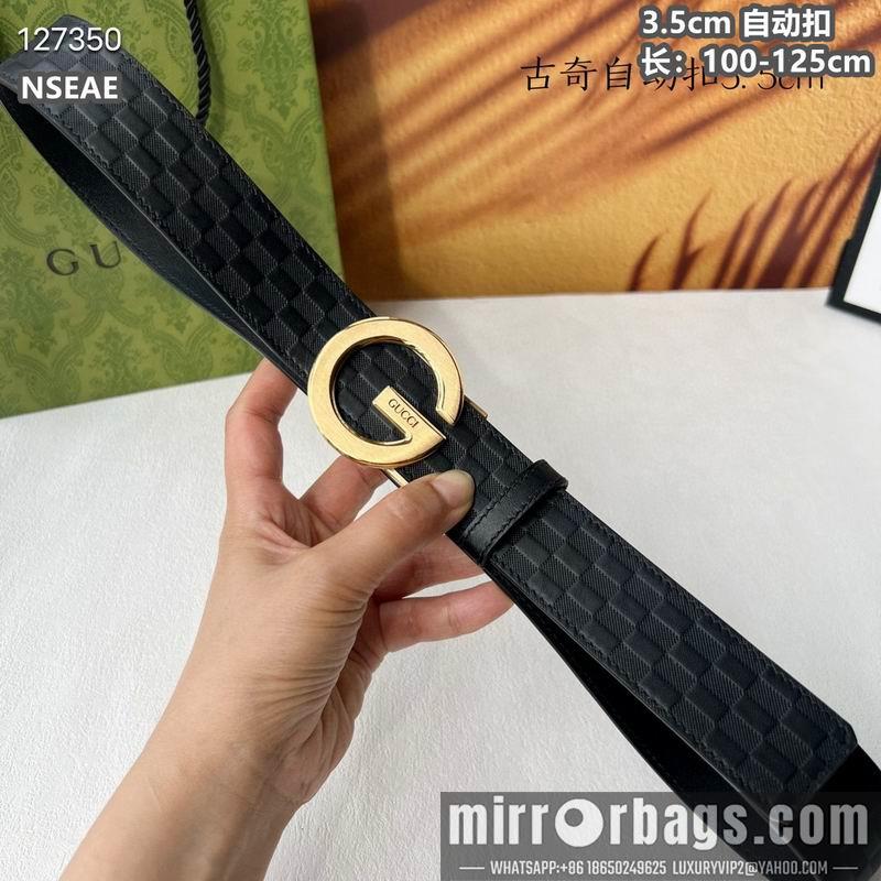Replica Gucci belt 35mmX100-125cm 8L79