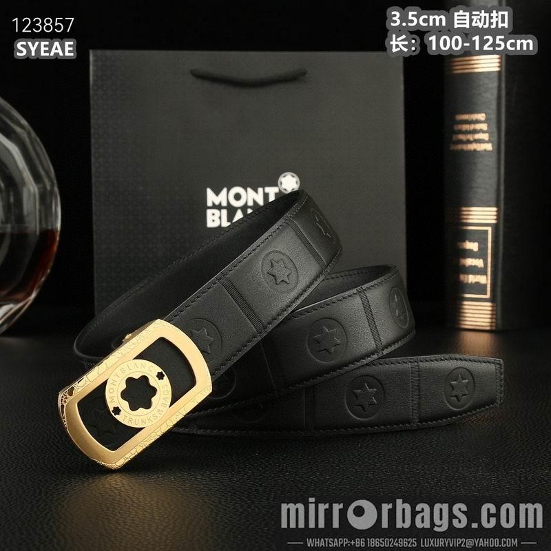 Replica Montlanc belt 35mmX100-125cm 8L53