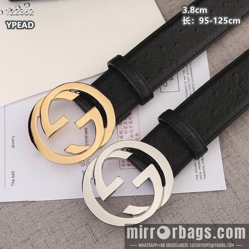 Replica Gucci belt 38mmX95-125cm 8L23