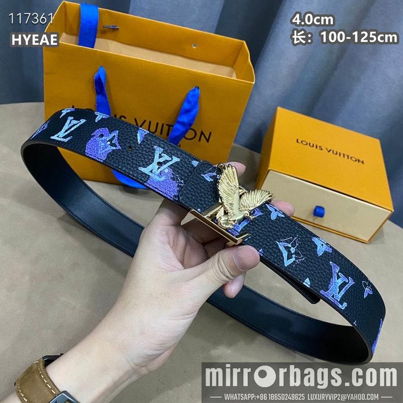 Replica LV belt 40mmX100-125cm 8L42