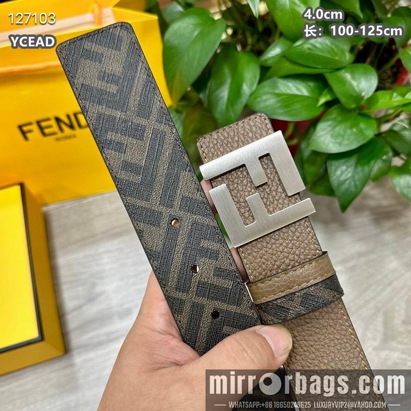 Replica Fendi belt 40mmX100-125cm 8L129