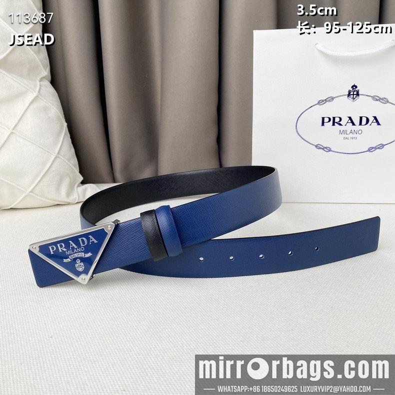 Replica Prada belt 35mmX95-125CM 8L20
