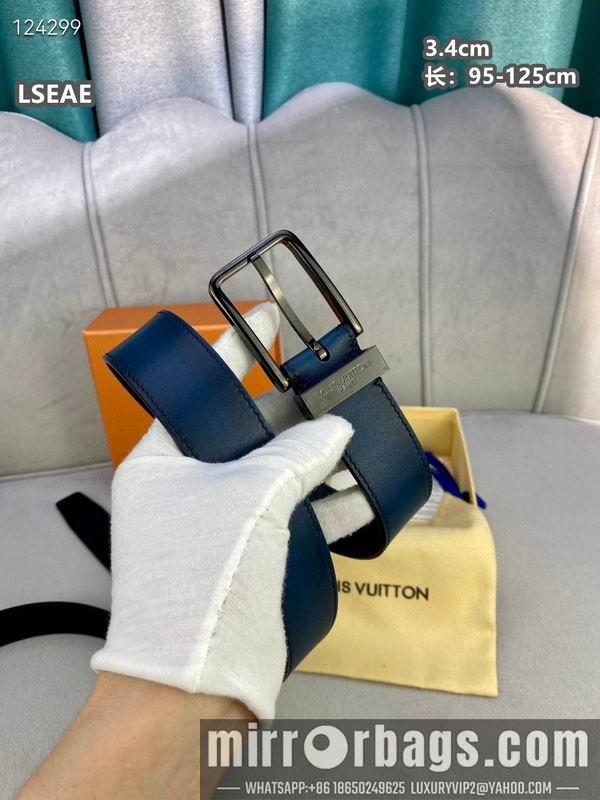 Replica LV belt 34mmX95-125cm 8L26
