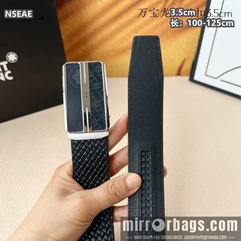 Replica Montlanc belt 35mmX100-125cm 8L67