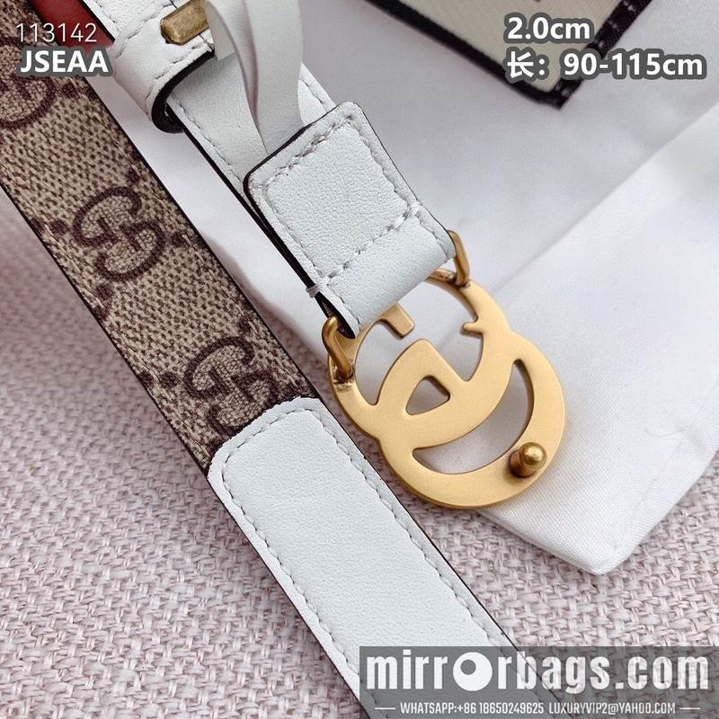 Replica Gucci belt 20mmX90-115cm 8L15