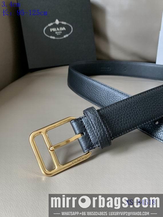 Replica Parda Belt 34mmX95-125cm 8L02