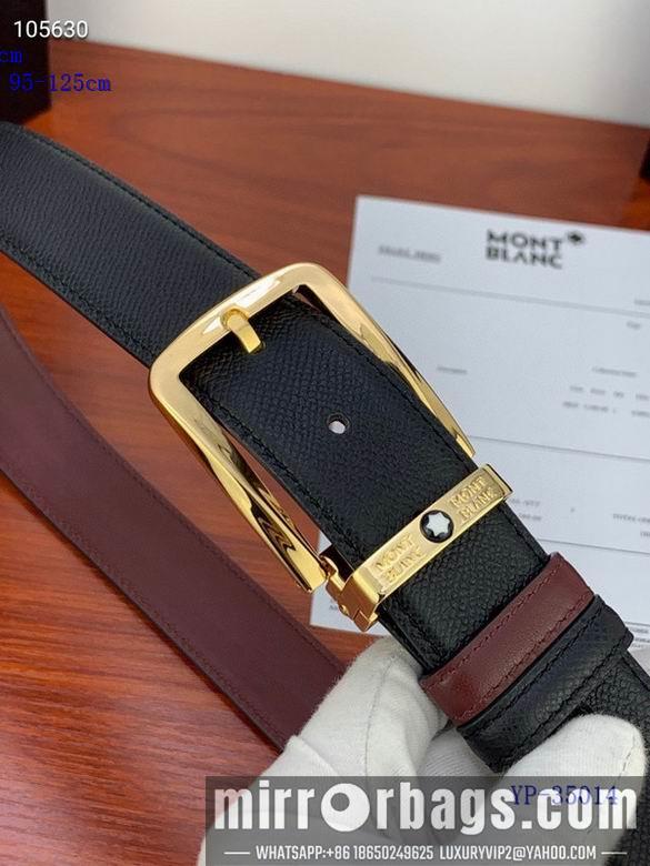 Replica Montblanc Belt 35mmX95-125cm LH01