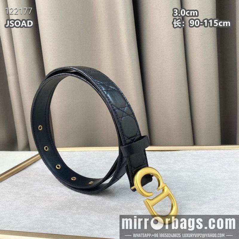 Replica Dior belt 30mmX90-115cm 8L111007