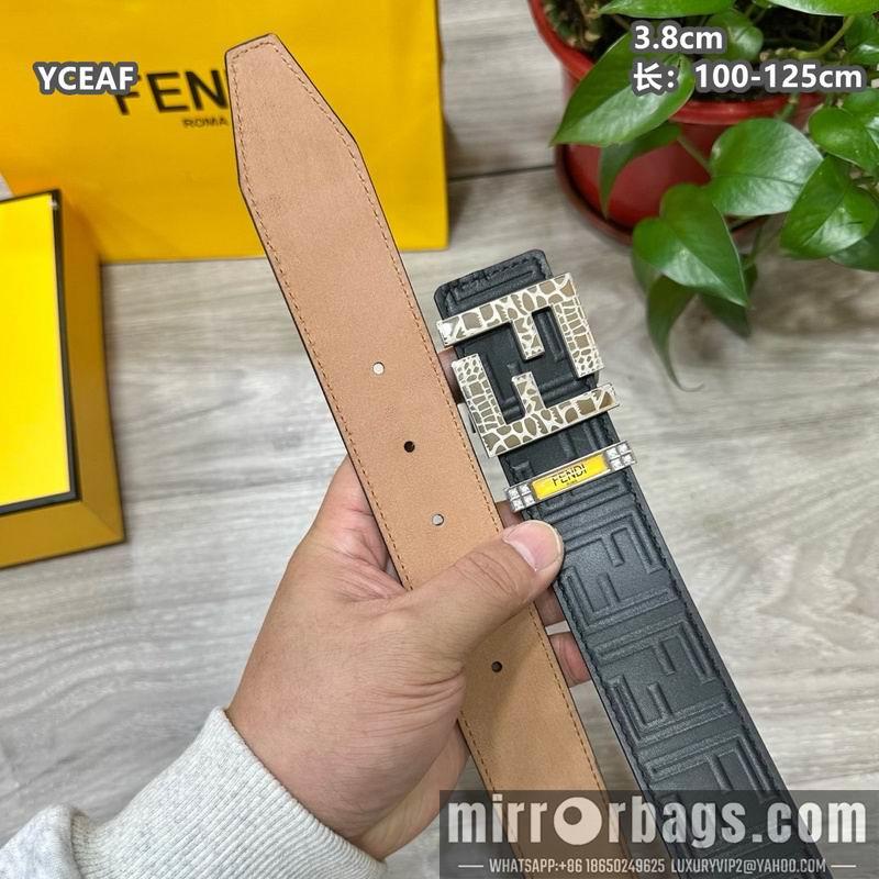 Replica Fendi belt 38mmX100-125cm 8L29