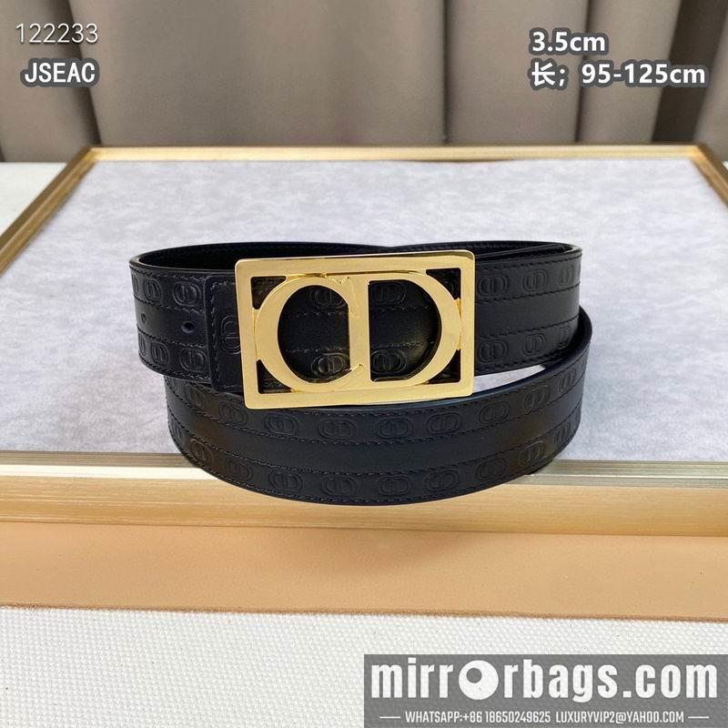 Replica Dior belt 35mmX95-125cm 8L27