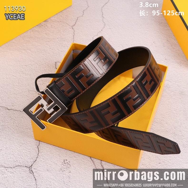 Replica Fendi Belt 38mmX95-125cm 8L03
