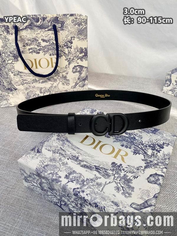 Replica Dior belt 30mmX90-115cm 8L01