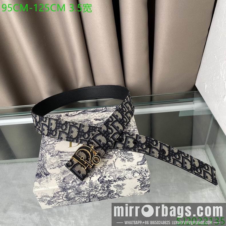 Replica Dior belt 35mmX95-125cm 7D11