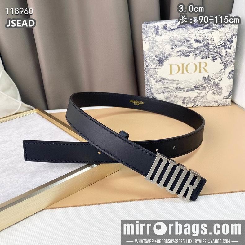 Replica Dior belt 30mmX90-115cm 8L12