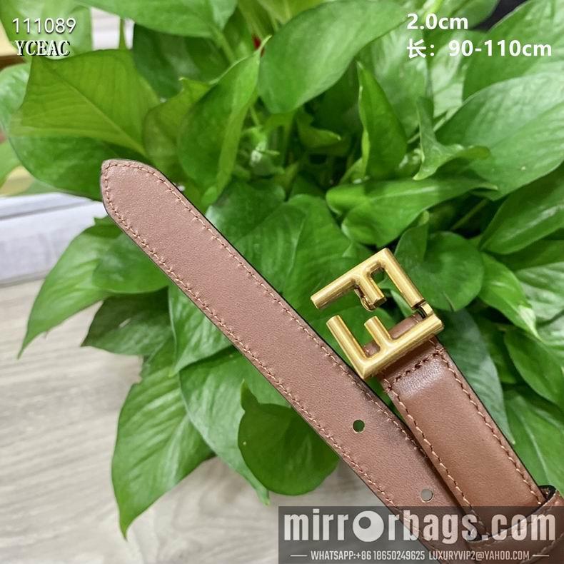 Replica Fendi Belt 20mmX90-110cm 8L01
