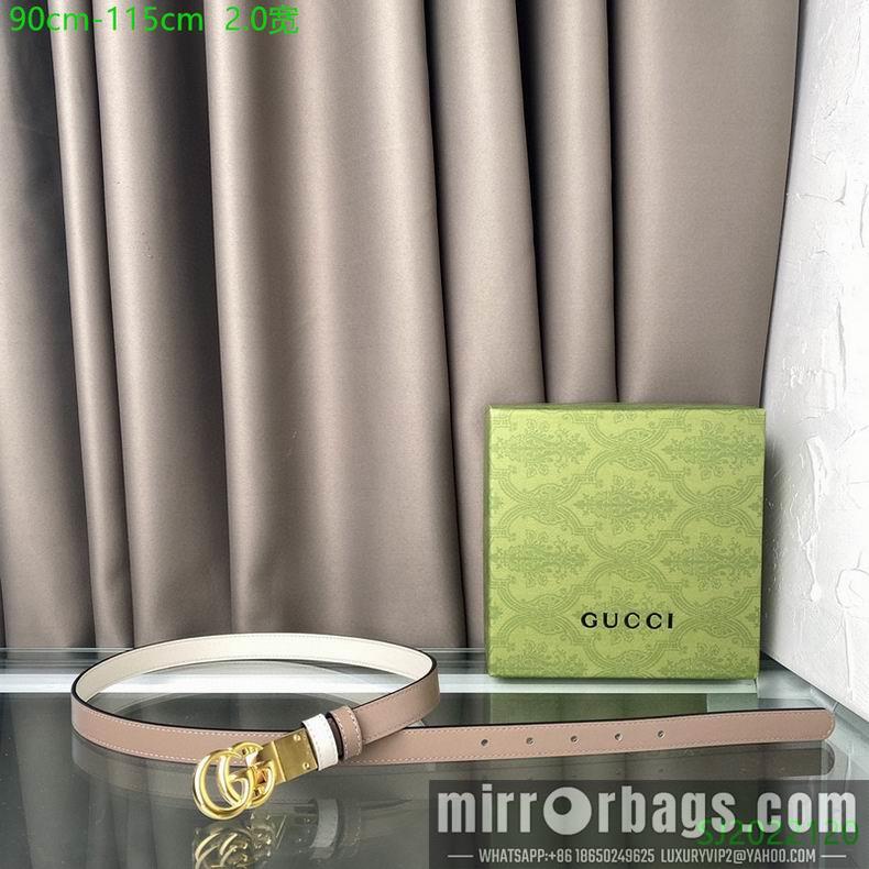 Replica Gucci Belt 20mmX90-115cm 7D01