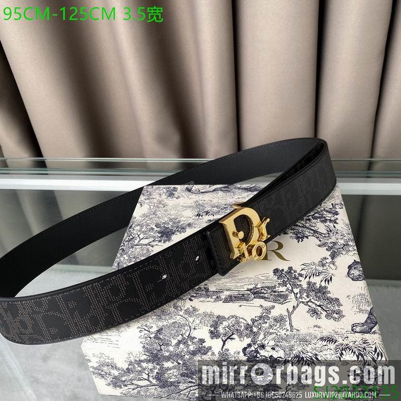 Replica Dior belt 35mmX95-125cm 7D12