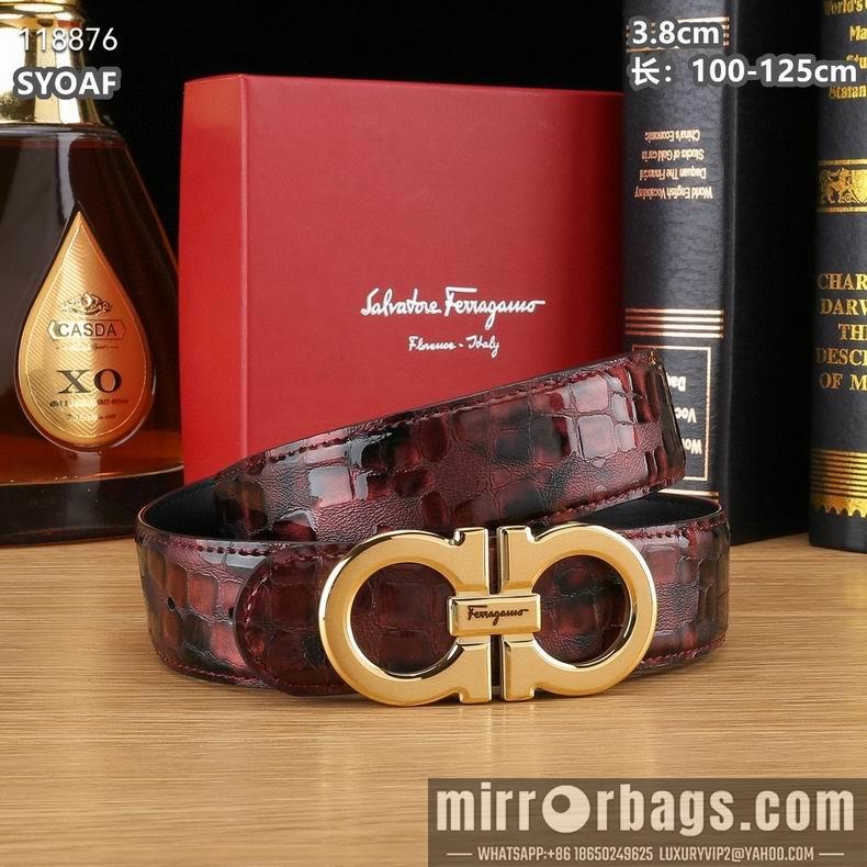 Replica Ferragamo belt 38mmX100-125cm 8L16