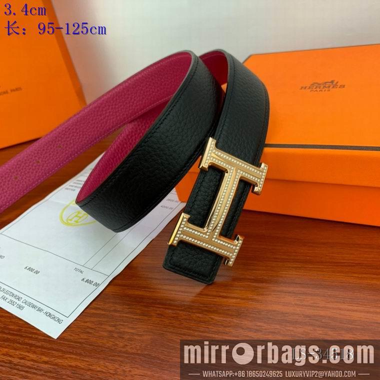 Replica Hermes Belt 34mm 95-125cm 8L02