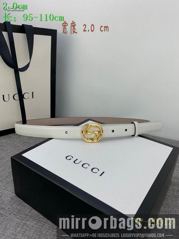 Replica Gucci belt 20mm 95-110cm 8L01