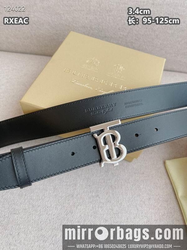 Replica Burberry belt 34mmX95-125cm 8L03