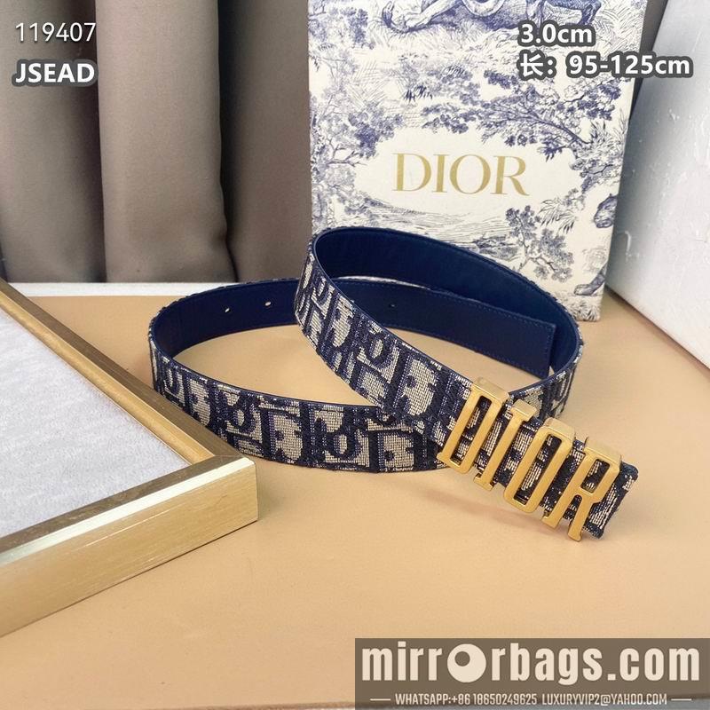 Replica Dior belt 30mmX95-125cm 8L040801