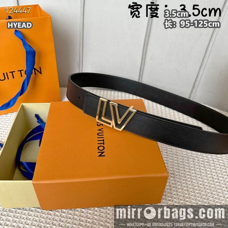 Replica LV belt 35mmX95-125cm 8L14