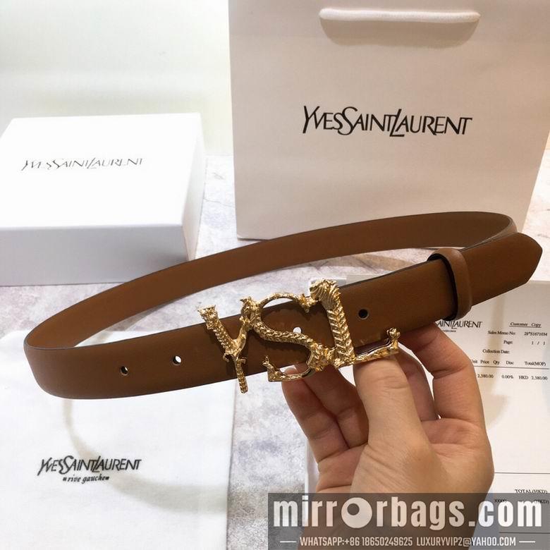 Replica YSL Belt 20mmX95-110cm 7D07