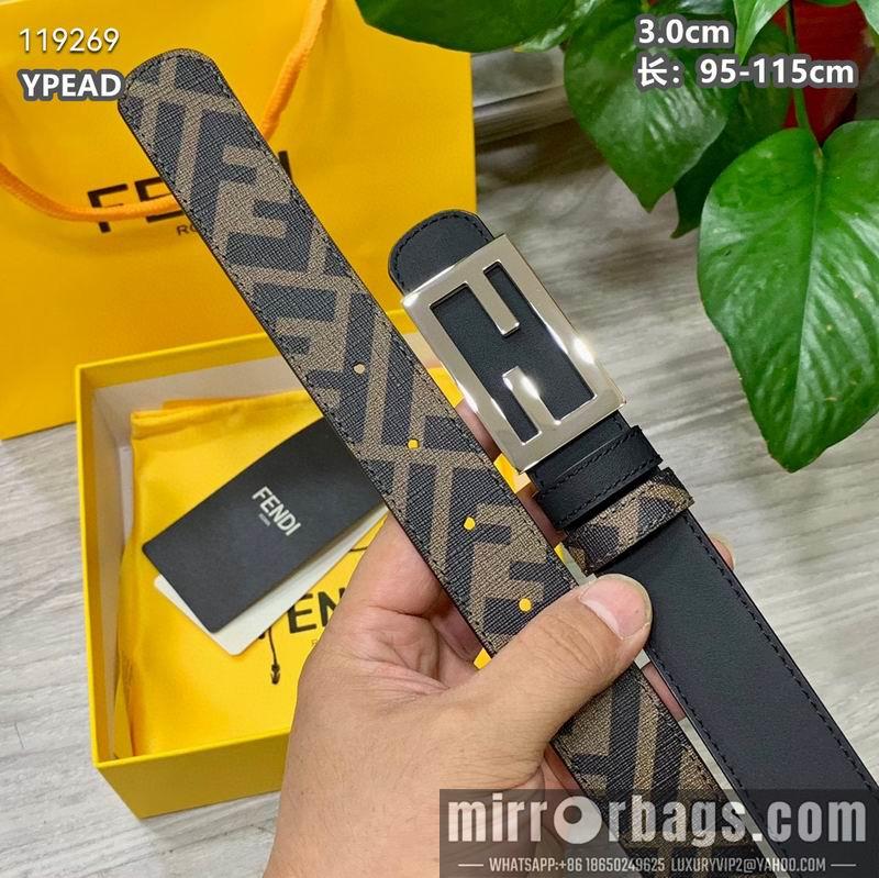 Replica Fendi belt 30mmX95-115cm 8L16