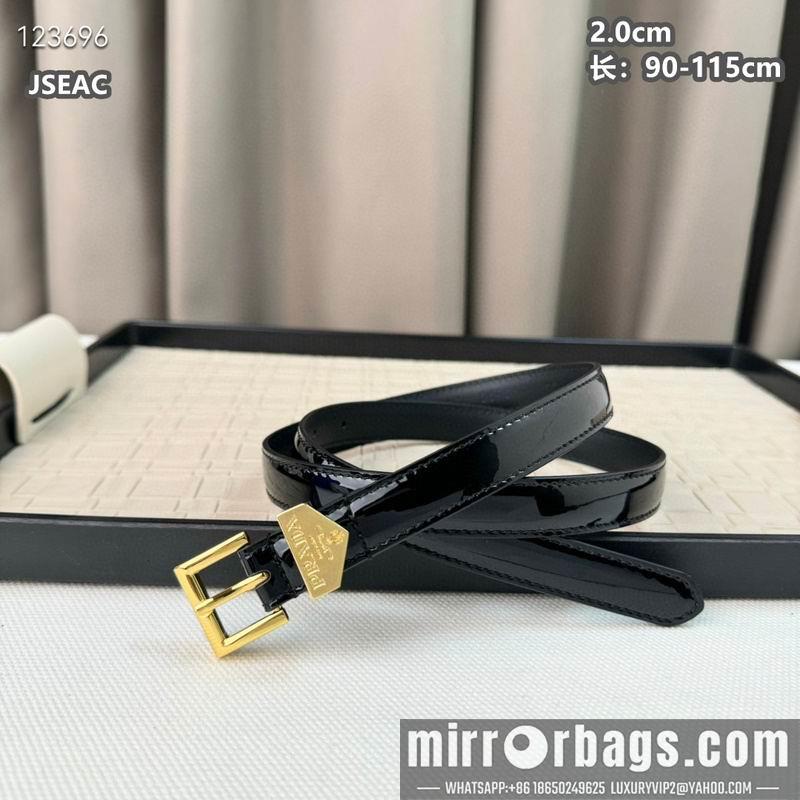 Replica Prada belt 20mmX90-115cm 8L03