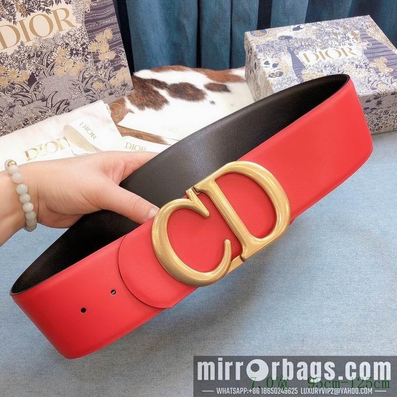 Replica Dior Belt 70mmX95-125cm 7d10