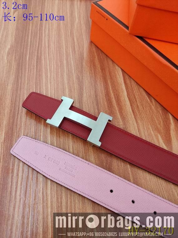 Replica Hermes Belt 32mmX95-110cm 8L08