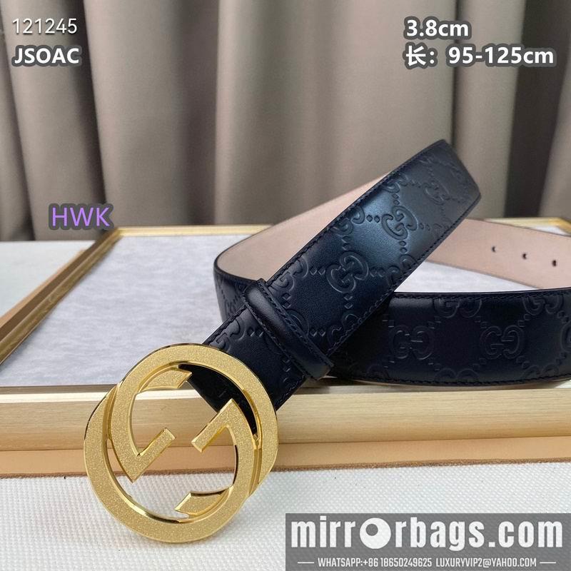 Replica Gucci belt 38mmX95-125cm 8L18