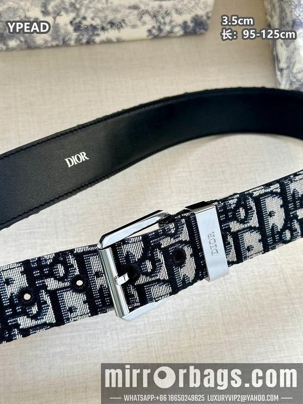 Replica Dior belt 35mmX95-125cm 8L39