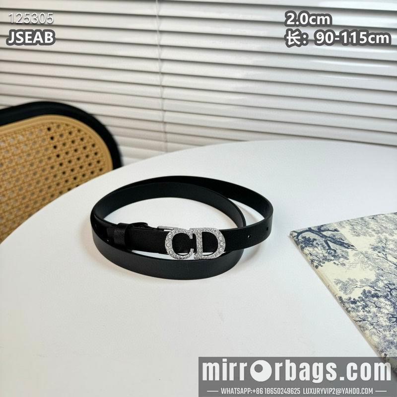 Replica Dior belt 20mmX90-115cm 8L18