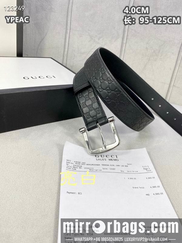 Replica Gucci belt 40mmX95-125cm 8L94